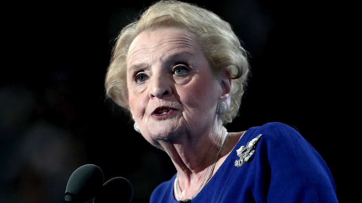 Madeleine Albright has died at the age of 84.