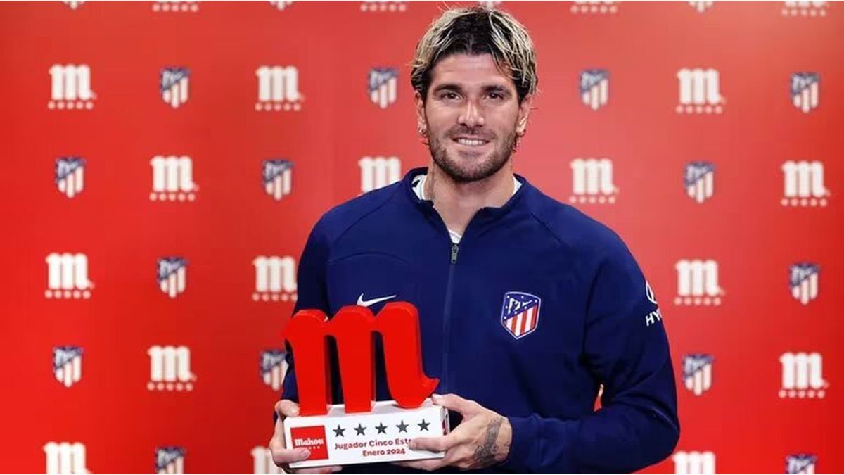Rodrigo De Paul: “My best version has not yet been seen at Atlético de Madrid”