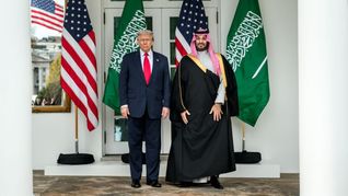 Donald Trump recibió al príncipe saudí Mohammed Bin Salman. Donald Trump recibió al príncipe saudí Mohammed Bin Salman.