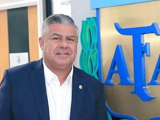 Claudio Tapia, presidente de la AFA.