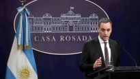 El vocero presidencial, Manuel Adorni.&nbsp;