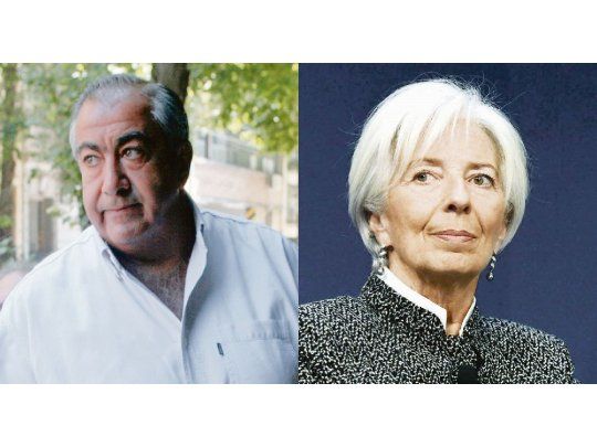 Héctor Daer y Christine Lagarde