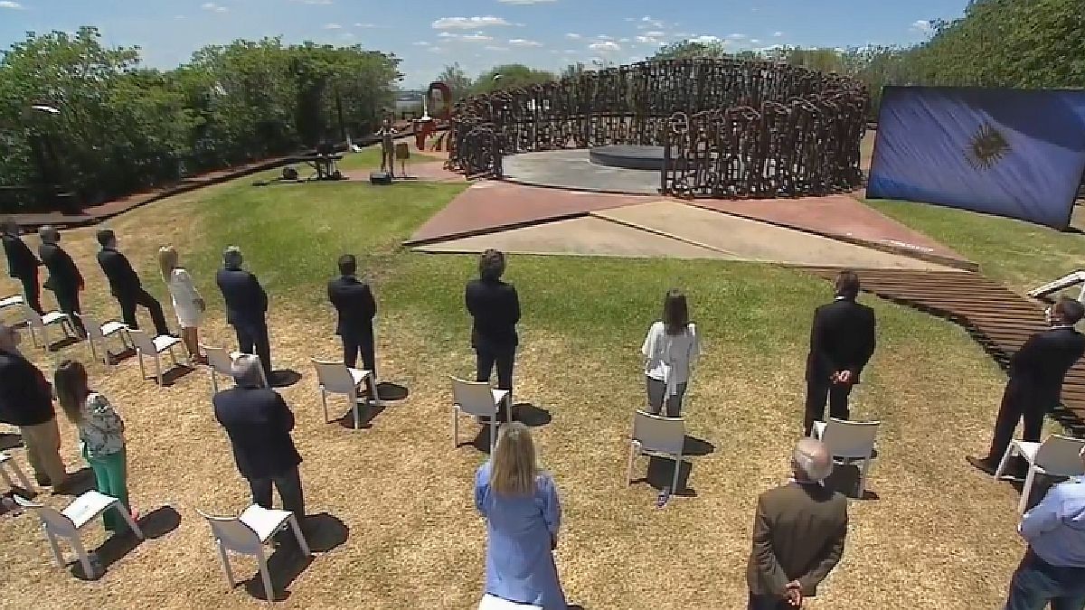 Alberto Fernández encabeza en San Pedro el acto por el Día de la ...