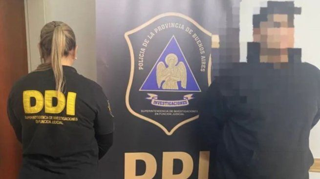 Gino Ansaloni se entregó a la justicia y quedó detenido. 