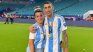Angel Di Maria and his wife Angel Di Maria and his wife