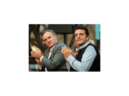 Joaquín De la Torre y Sergio Massa