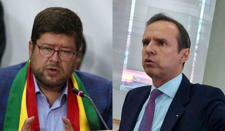 Samuel Doria Medina and Jorge Quiroga, the favorites of the surveys to be the next president of Bolivia. Samuel Doria Medina and Jorge Quiroga, the favorites of the surveys to be the next president of Bolivia.