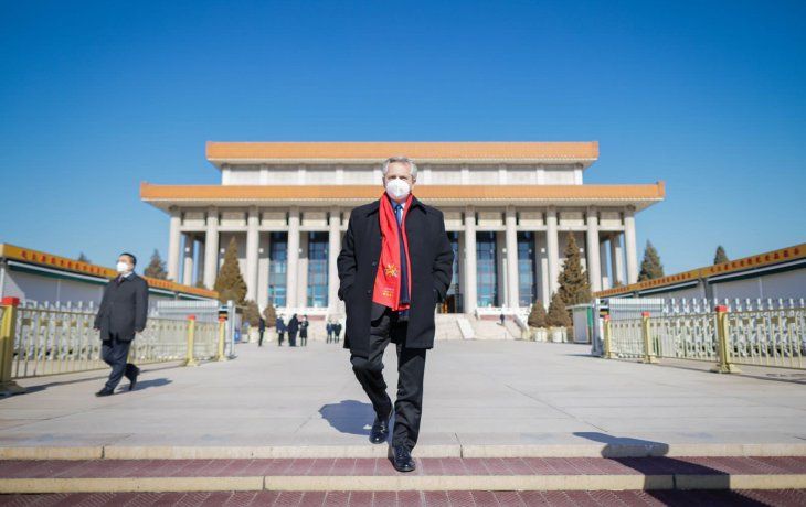 Alberto Fernández participó en China de un almuerzo en honor a los jefes de Estado