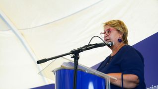 La ministra de Defensa Nacional, Sandra Lazo, se comprometió a un diálogo amplio para la búsqueda de los desaparecidos.