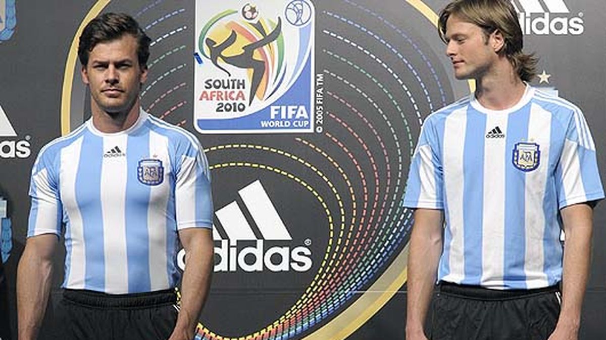 Argentina tiene camiseta Sudáfrica 2010