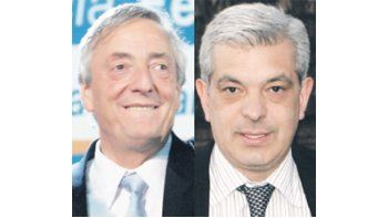 Néstor Kirchner y Julián Domínguez