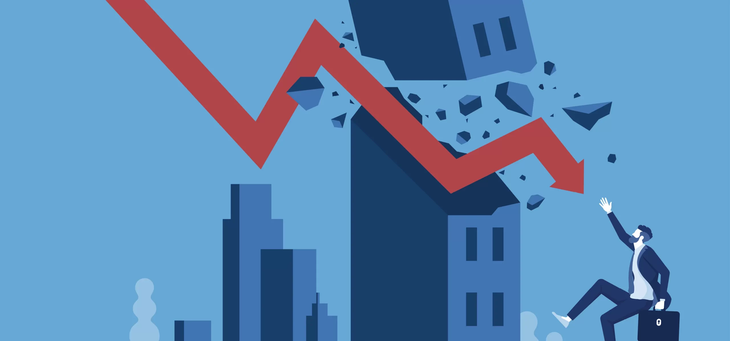Illustrative image of the financial real estate crisis of 2008. Illustrative image of the financial real estate crisis of 2008.