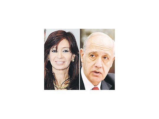 Cristina Fernández de Kirchner y Roberto Lavagna