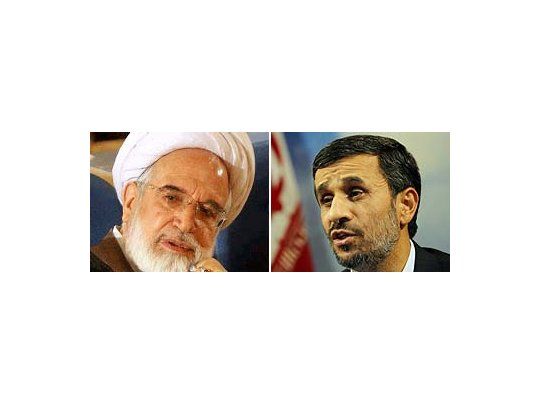 Mehdi Karrubi - Mahmud Ahmadineyad