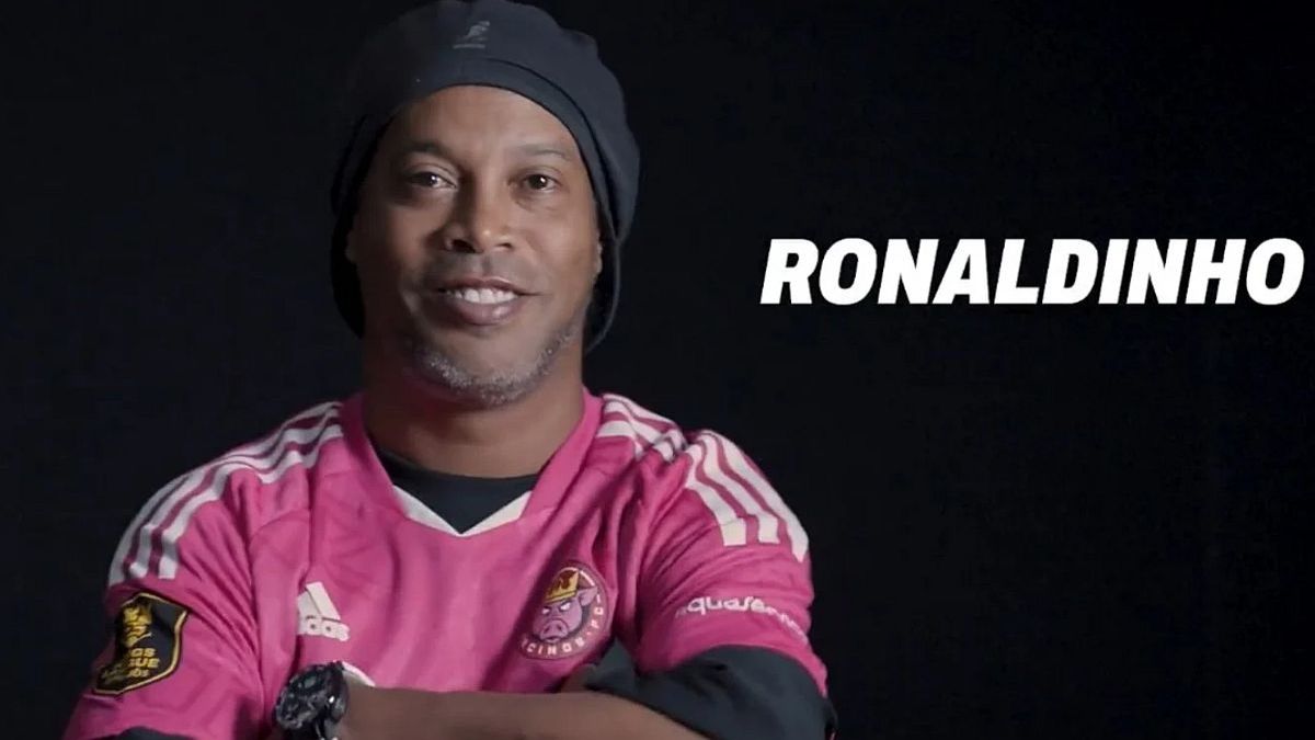 Ronaldinho will play in the Kings League