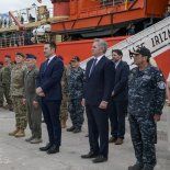 Luis Petri dijo presente junto al Canciller, Pablo Quirno. Luis Petri dijo presente junto al Canciller, Pablo Quirno.