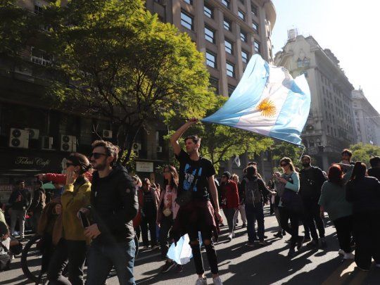 Todas las fotos de la marcha por Cristina Kirchner en Plaza de Mayo.