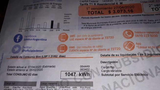 La decisión de la Secretaría de Industria y Comercio surge como respuesta a las reiteradas denuncias públicas sobre municipios y gobiernos provinciales que incluyen tasas locales e impuestos que no corresponden a la facturación de servicios esenciales.