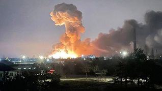 Bombardeos en Ucrania.&nbsp;