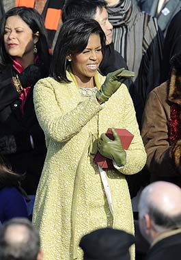 Para la jura de su marido, Michelle eligió a la diseñadora cubana Isabel Toledo