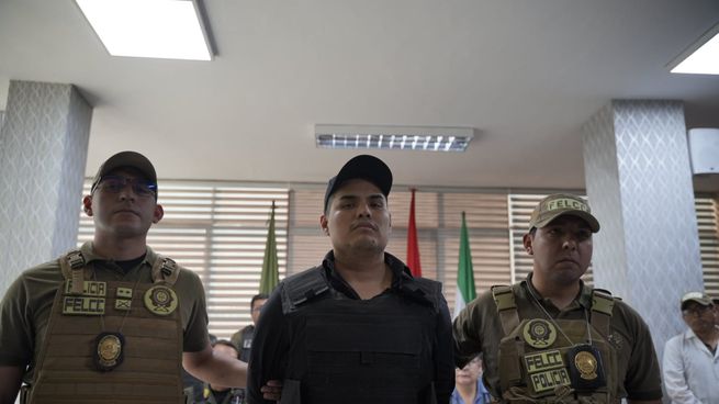 Erlan Iván García López fue capturado en Bolivia, acusado de ser el número 2 de Sebastián Marset.