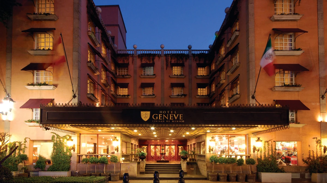 Hotel Geneve, un hotel icónico de CDMX.