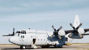 Upgrade. Otro Hércules modernizado por FADEA se sumó ayer a la flota de la Fuerza Aerea.