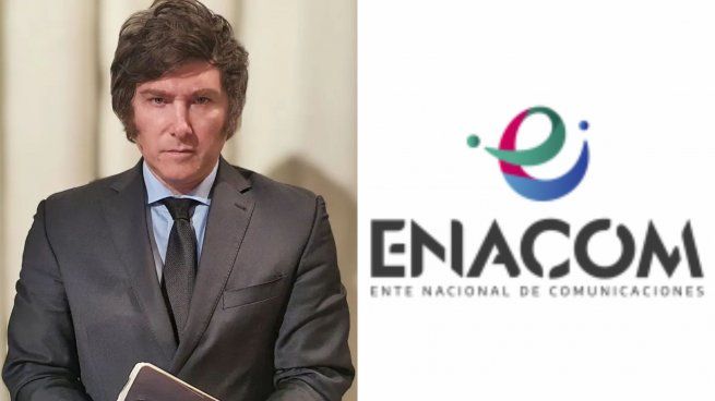 El Gobierno de Javier Milei dispuso la intervención del ENACOM.&nbsp;
