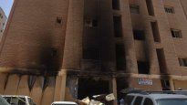 El incendio se produjo en un edificio residencial.