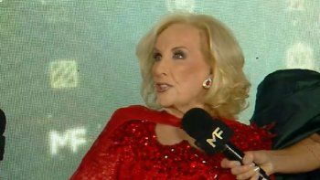 Mirtha, con Covid.&nbsp;