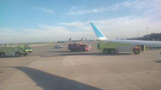 La aeronave Boeing 737-800 de Aerolíneas Argentinas se dirigía a Neuquén pero debió abortar el viaje. 