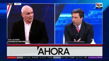 José Luis Espert trató de “facho” a EduardoFeinmann.