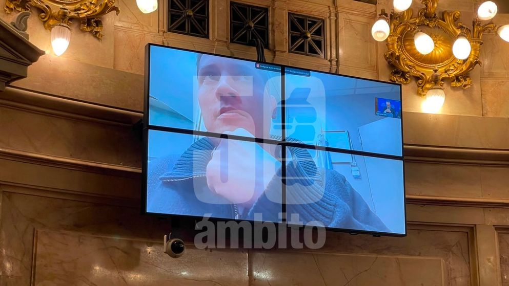 Senado Villarruel ensayo remoto