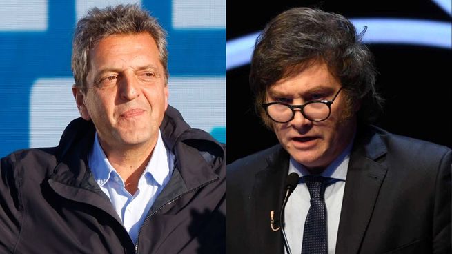 Sergio Massa y Javier Milei serán los dos únicos candidatos presidenciales del balotaje 2023.&nbsp;