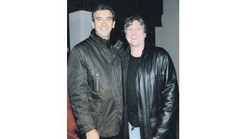 ámbito.com | Florencio Randazzo y Amado Boudou, la noche del domingo en Río Grande. Sonrisas luego de los chispazos.