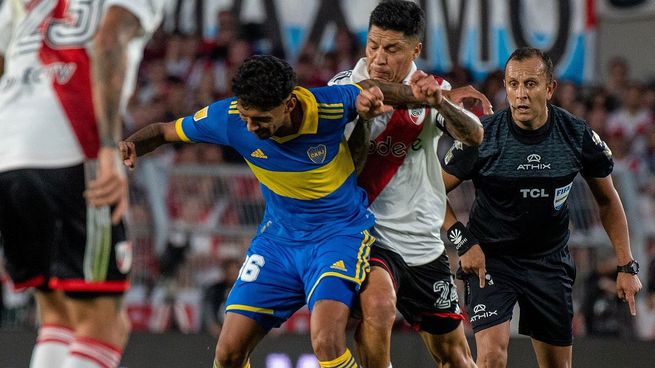 Herrera fue parado tras su actuación en el Superclásico.