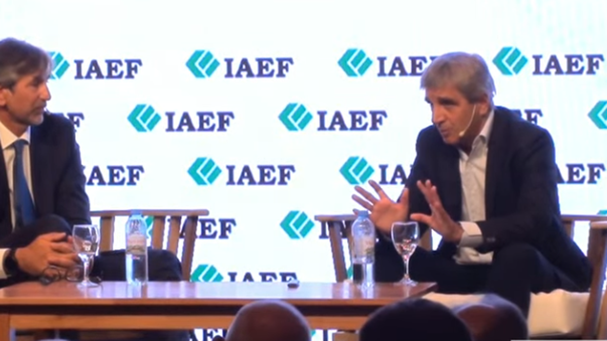 Luis Caputo sobre el programa financiero: "Tenemos opciones más baratas, el mercado se va a enterar en 2 o 3 meses"