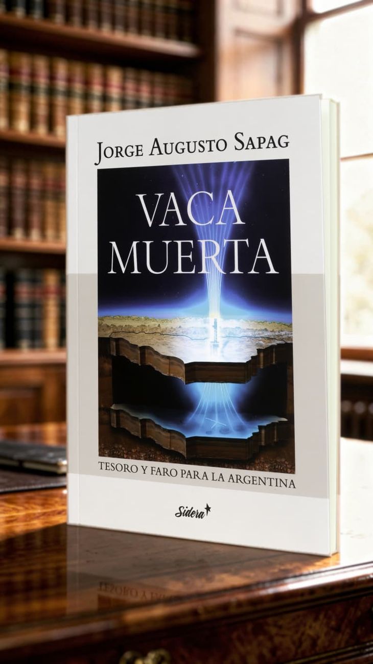 El libro de Sapag repasa la importancia del yacimiento. El libro de Sapag repasa la importancia del yacimiento.