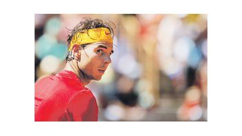 Nadal empezó a calentar la previa azuzando los fantasmas de 2008.