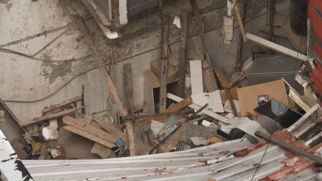 Derrumbe en Floresta.&nbsp;