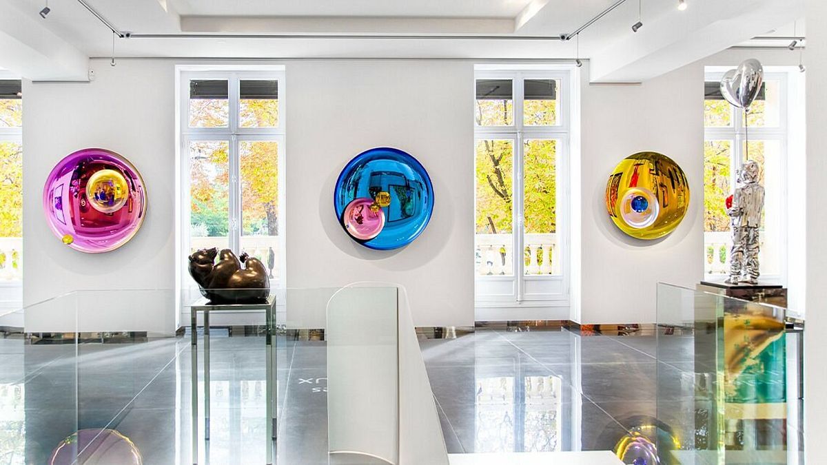 the unusual theft of a work of art in the heart of Paris