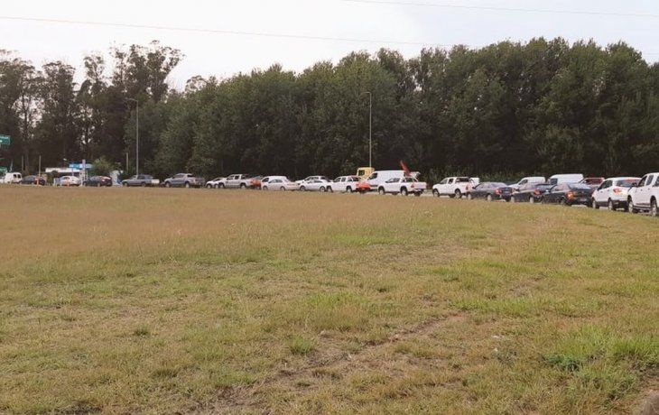 La imagen fue publicada por el intendente de Pinamar, Martín Yeza