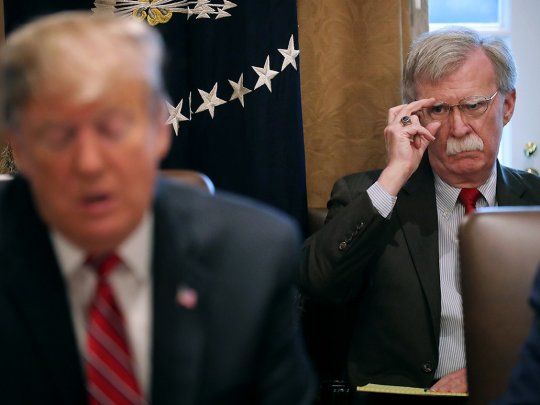 El exasesor de seguridad nacional, John Bolton, dejó la administración Trump en malos términos.