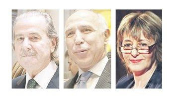 Juan Carlos Maqueda, Ricardo Lorenzetti y Alejandra Gils Carbó