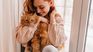 Hugging your cat is highly beneficial for both of you. Hugging your cat is highly beneficial for both of you.