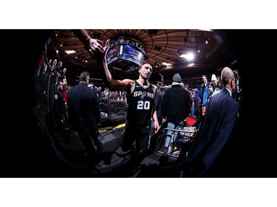 Ginobili está en carrera para el All Star Game de la NBA.