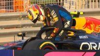 La carrera para Checo Péez en Abu Dhabi duró muy poco. En una largada caótica, el Sauber de Valttery Bottas toca con su rueda delantera la trasera del Red Bull del mexicano. Trompo y abandono del tapatío.