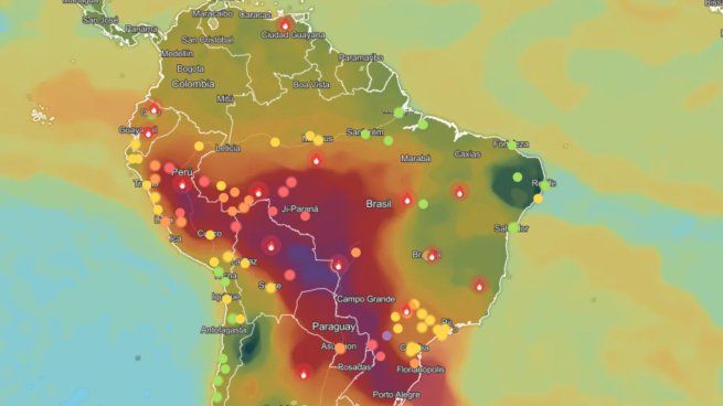 Los estudios revelaron que la calidad del aire de San Pablo es de 169 AQI, mucho más alto de lo pretendido.