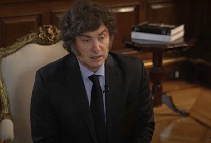 Javier Milei insistió con su plan de dolarización. 