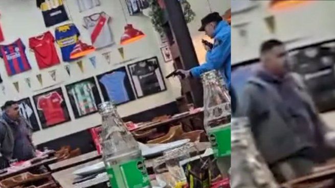 Un policía mató a un hombre a unos metros del Congreso. 